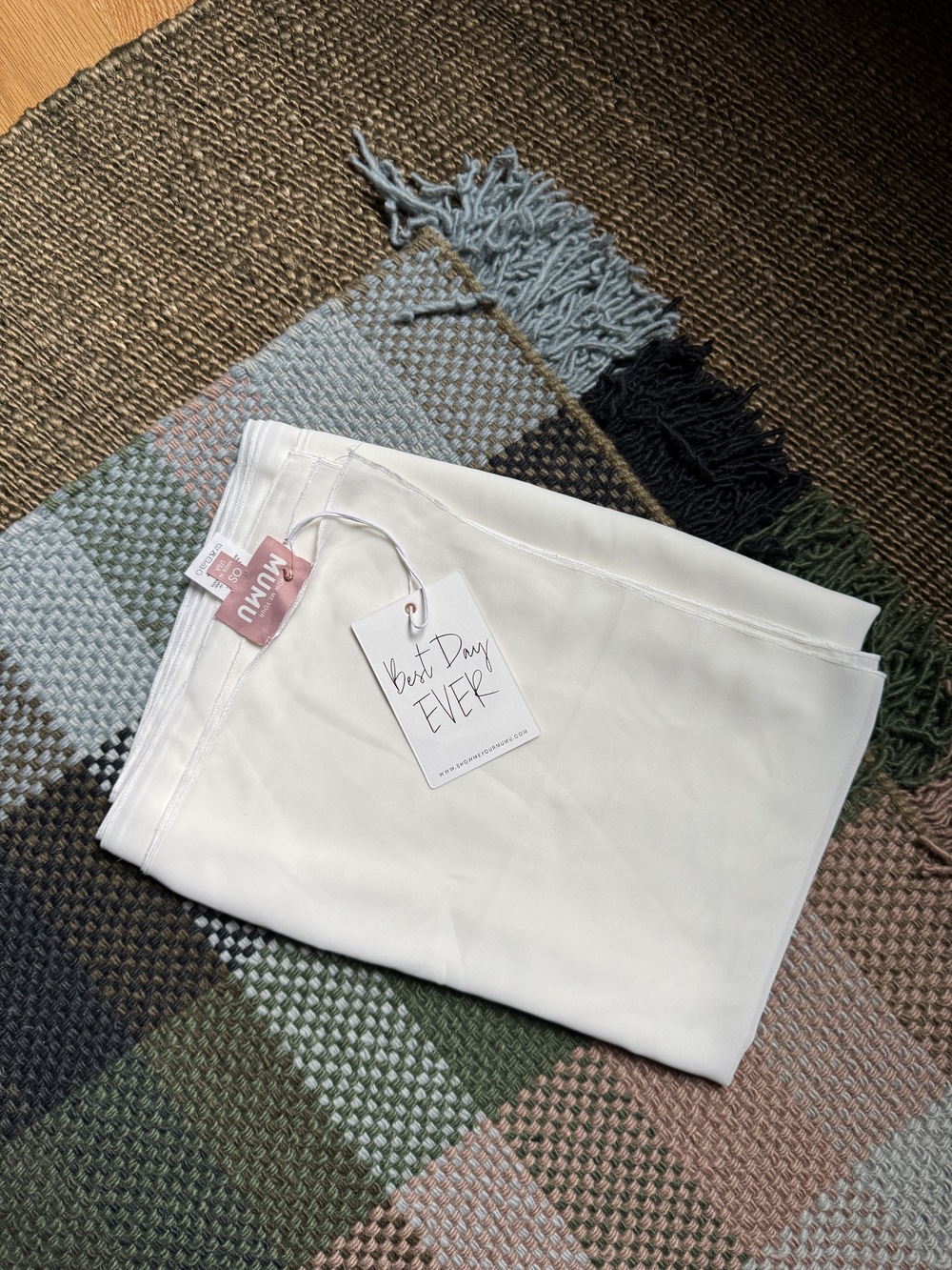 Show Me Your Mumu White Soiree Shawl OS